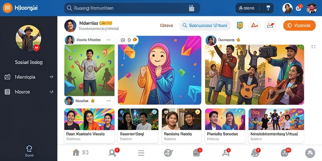 Tangkapan layar menunjukkan momen seru dalam permainan.