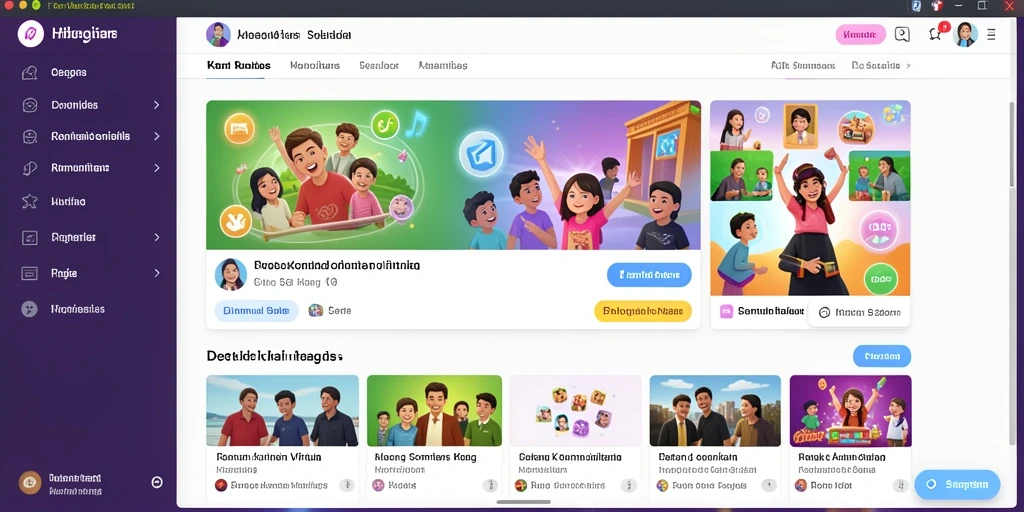 Tampilan antarmuka yang sederhana dan intuitif.