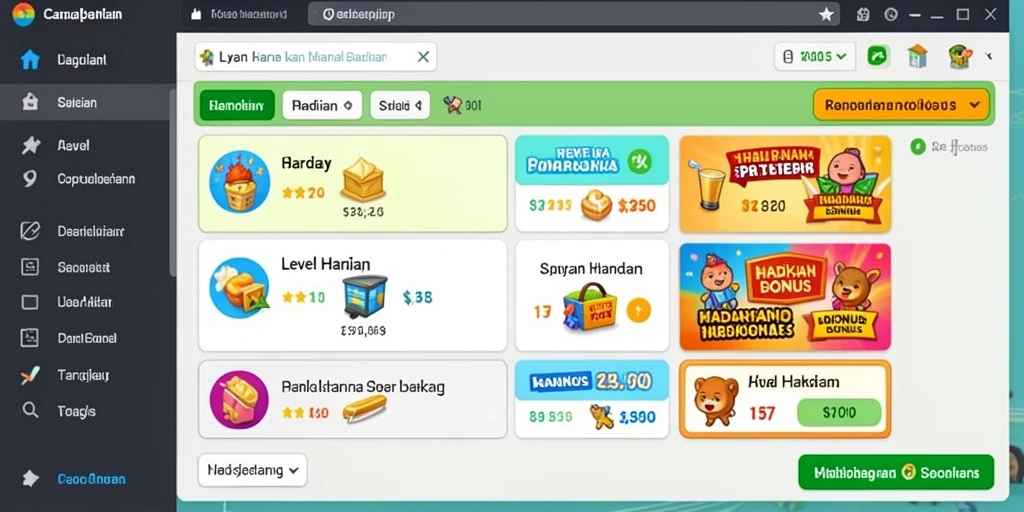 Tampilan antarmuka BUJANGTOTO yang menarik dan user-friendly.
