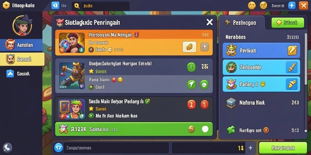 Tampilan antarmuka yang menarik dan mudah dipahami.