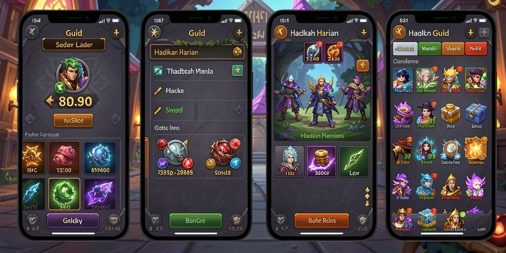 Tangkapan layar gameplay yang penuh warna.