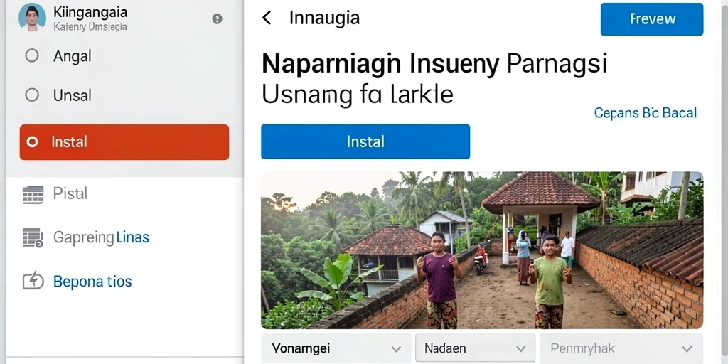 Tampilan antarmuka yang ramah pengguna dan intuitif.