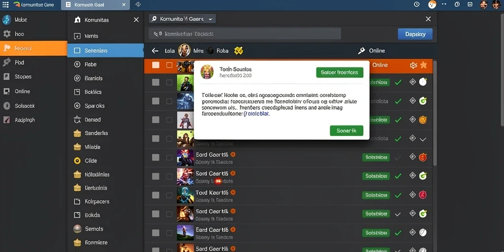 Tangkapan layar dari gameplay yang mendebarkan.