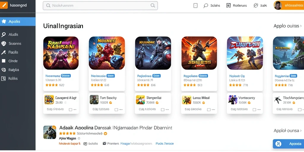 Tangkapan layar menampilkan tampilan awal aplikasi yang menarik.