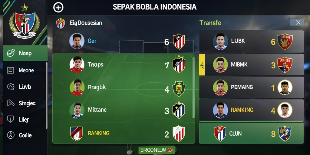 Tampilan antarmuka pengguna yang menarik dan modern.