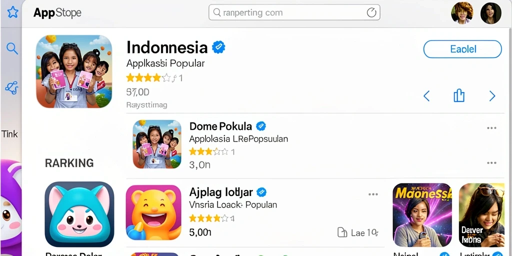 Tampilan antarmuka pengguna yang ramah dan menarik.