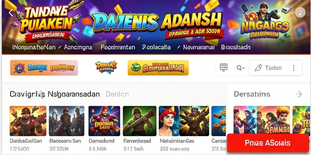 Tampilan antarmuka yang menarik dan ramah pengguna.