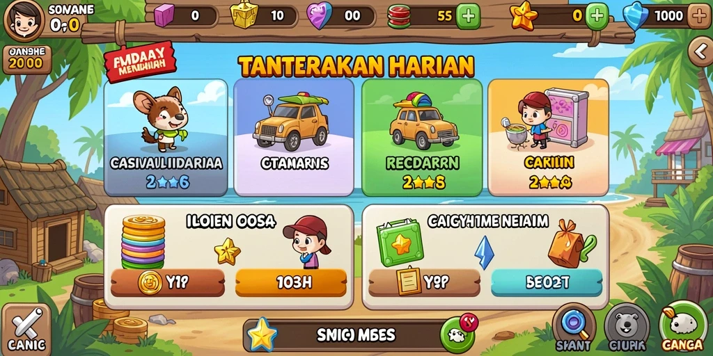 Tampilan antarmuka yang bersih dan sederhana.